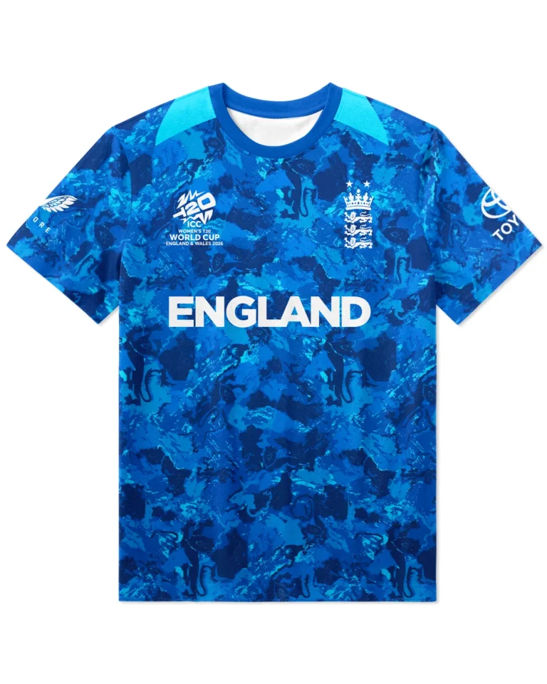 Cricket England 2026 Women's T20 World Cup T-Shirt All Over Prints - Gift for England Fans QTCK020426ENGA3-TS