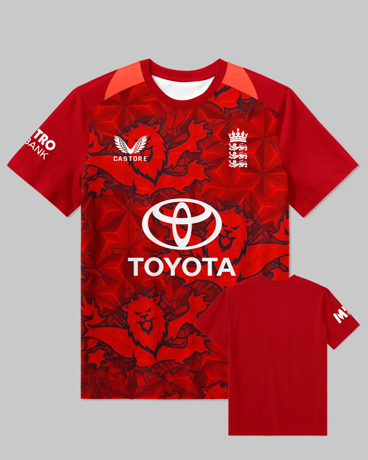 Cricket England 25/26 T20 Pro T-Shirt All Over Prints - Gift for England Fans QTCK020426ENGA2-TS - Image 3