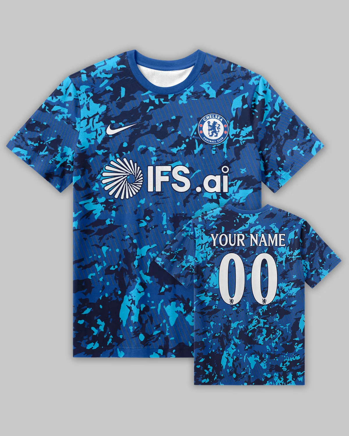 Chelsea Concept Kits T-Shirt All Over Prints - Gift for Chelsea Fans QTVA0104CHE02-TS