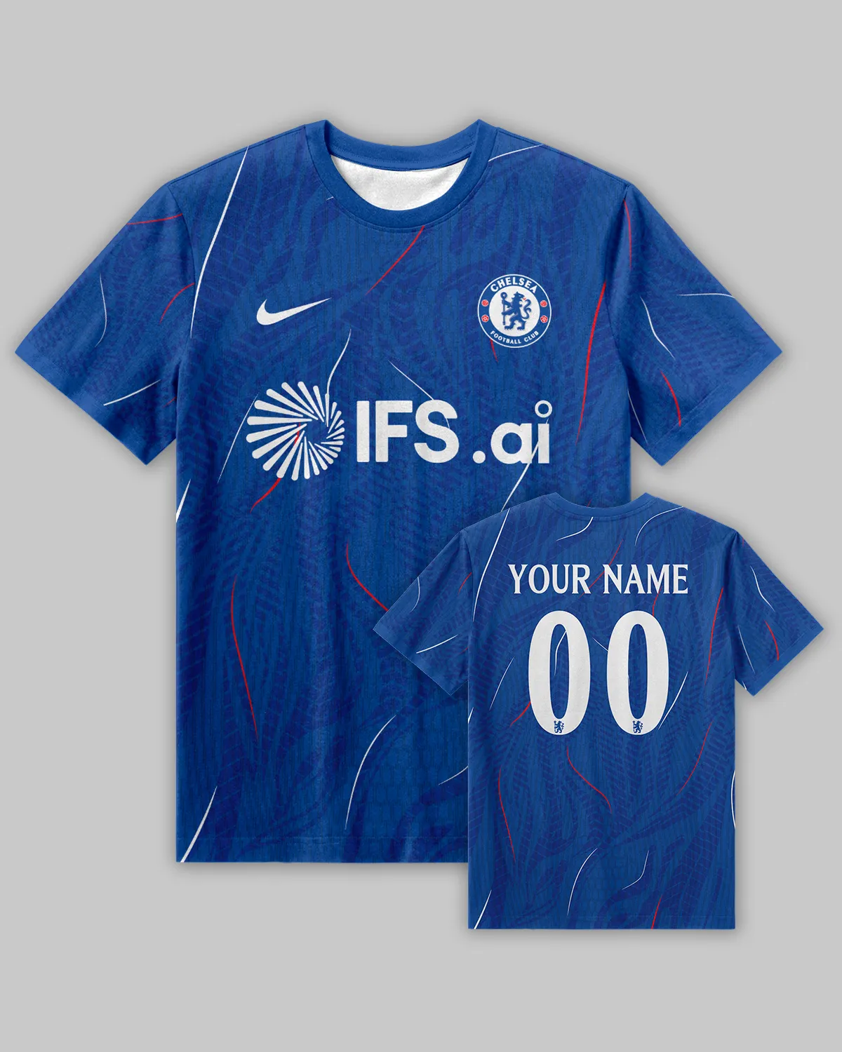 Chelsea Concept Kits T-Shirt All Over Prints - Gift for Chelsea Fans QTVA0104CHE04-TS