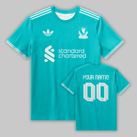 Liverpool Third Kit T-Shirt All Over Prints - Gift for Liverpool Fans QTVA0404LIV01-TS