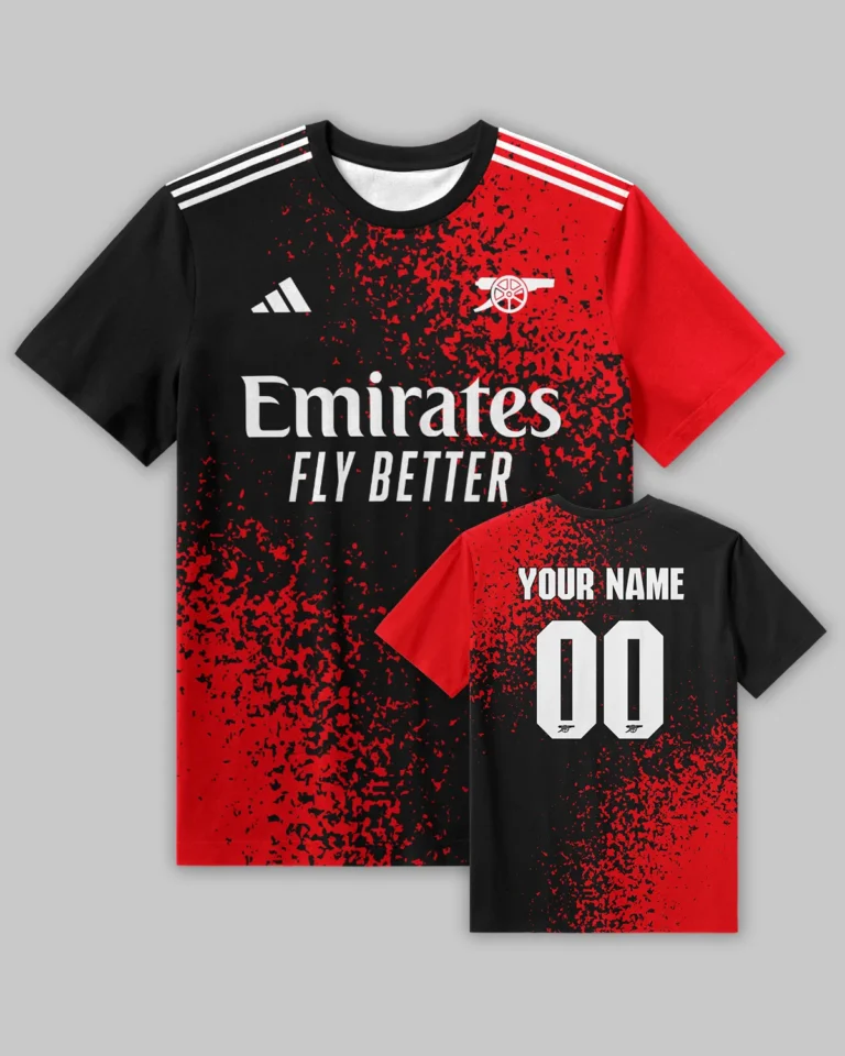 Arsenal Concept Kits T-Shirt All Over Prints - Gift for Arsenal Fans QTVA3003ARS08-TS