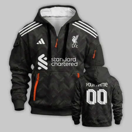 Liverpool Concept Kits Hoodie Half Zipper All Over Prints - Gift for Liverpool Fans QTVA0404LIV02-HDF