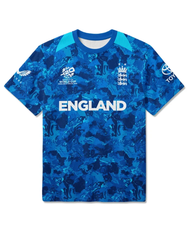 Cricket England 2026 Women's T20 World Cup Unisex Classic Logo Ribbed T-Shirt All Over Prints - Gift for England Fans QTCK020426ENGA3-RTS