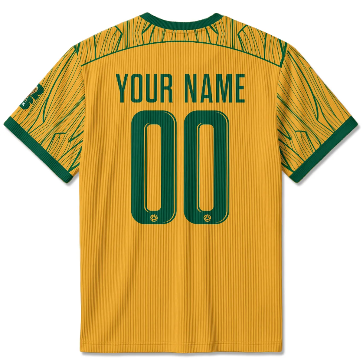 Australia Concept Jersey Unisex Classic Logo Ribbed T-Shirt All Over Prints - Gift for Australia Fans QTAU030426A4-RTS - Image 3