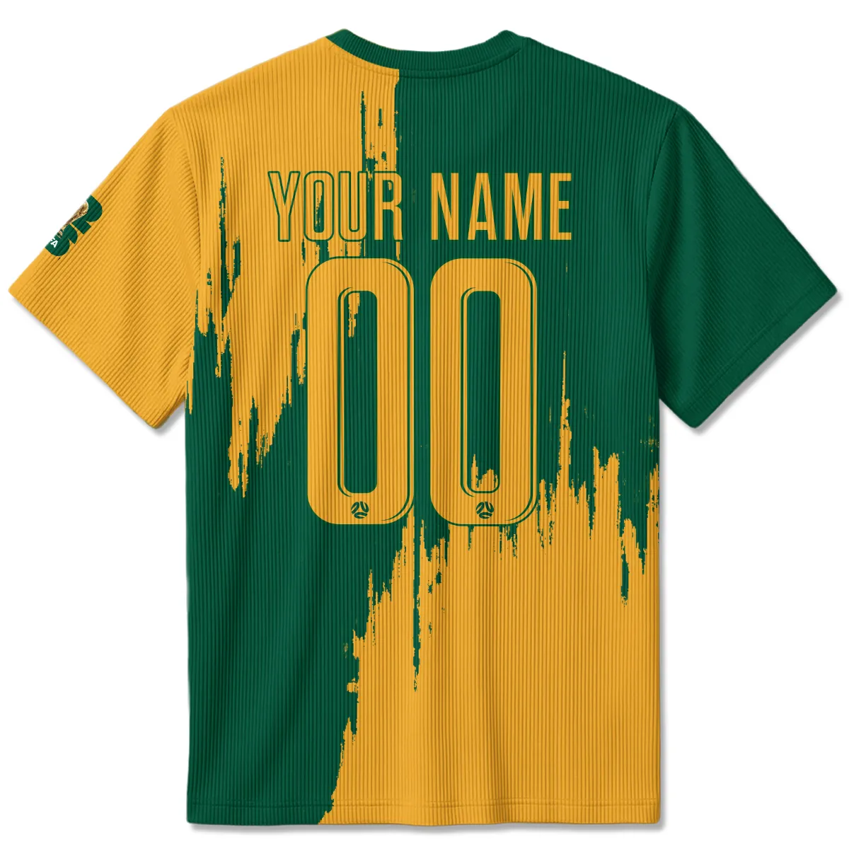 Australia Concept Jersey Unisex Classic Logo Ribbed T-Shirt All Over Prints - Gift for Australia Fans QTAU030426A6-RTS - Image 3