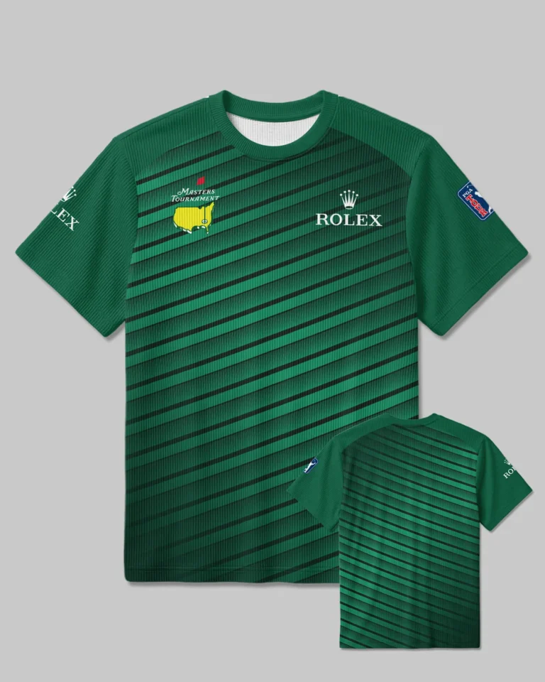 Rolex Masters Tournament Unisex Classic Logo Ribbed T-Shirt All Over Prints - Gift for Golf Fans QTMT010426A1ROX-RTS