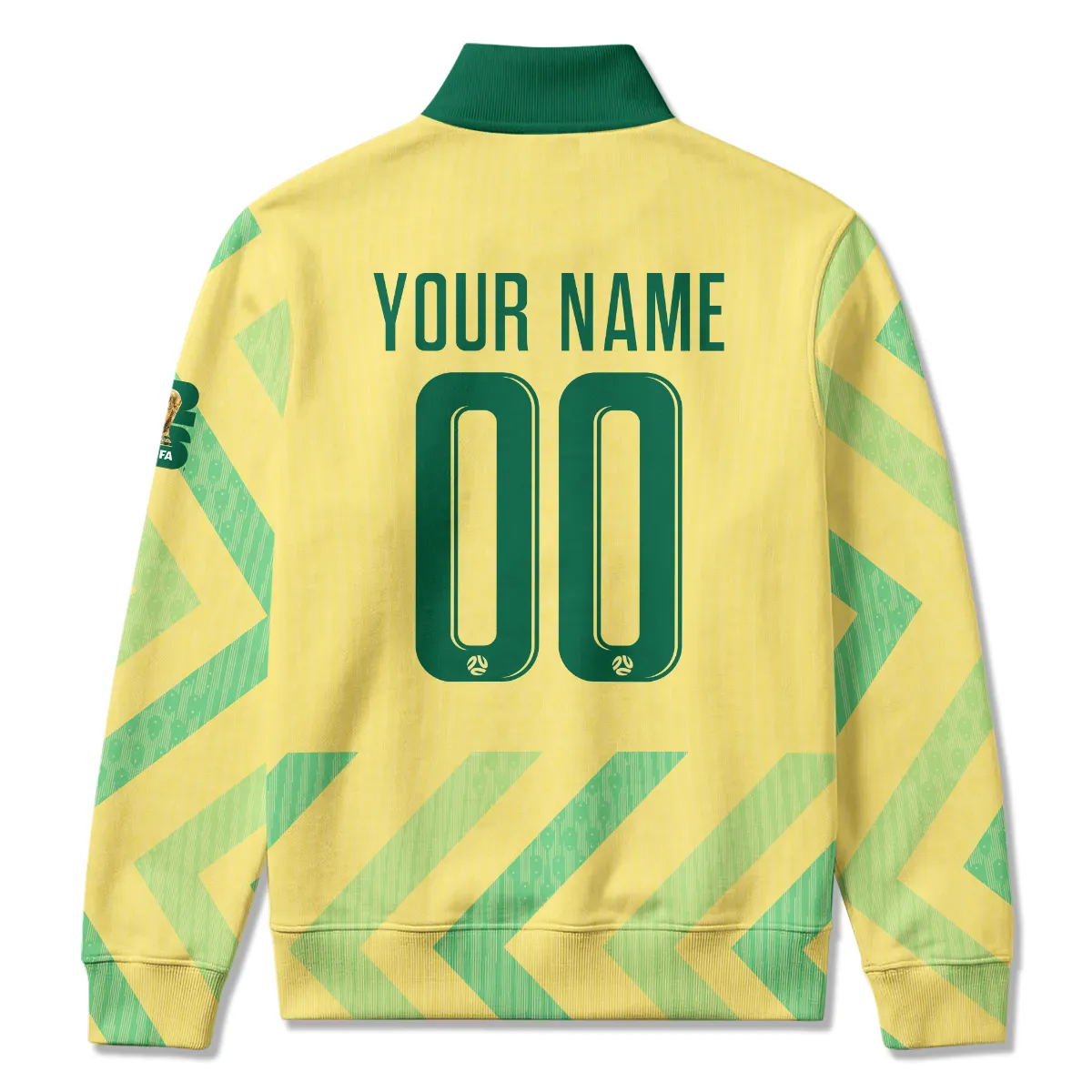 Australia Concept Jersey Quarter Zip Sweatshirt All Over Prints - Gift for Australia Fans QTAU030426A2-QTZ - Image 3
