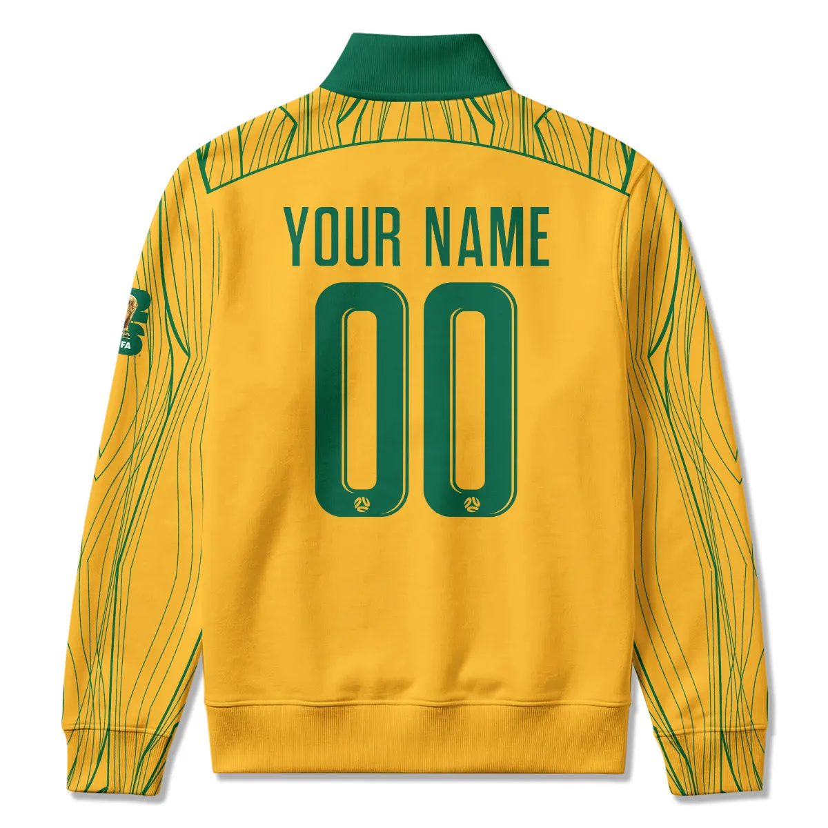 Australia Concept Jersey Quarter Zip Sweatshirt All Over Prints - Gift for Australia Fans QTAU030426A4-QTZ - Image 3