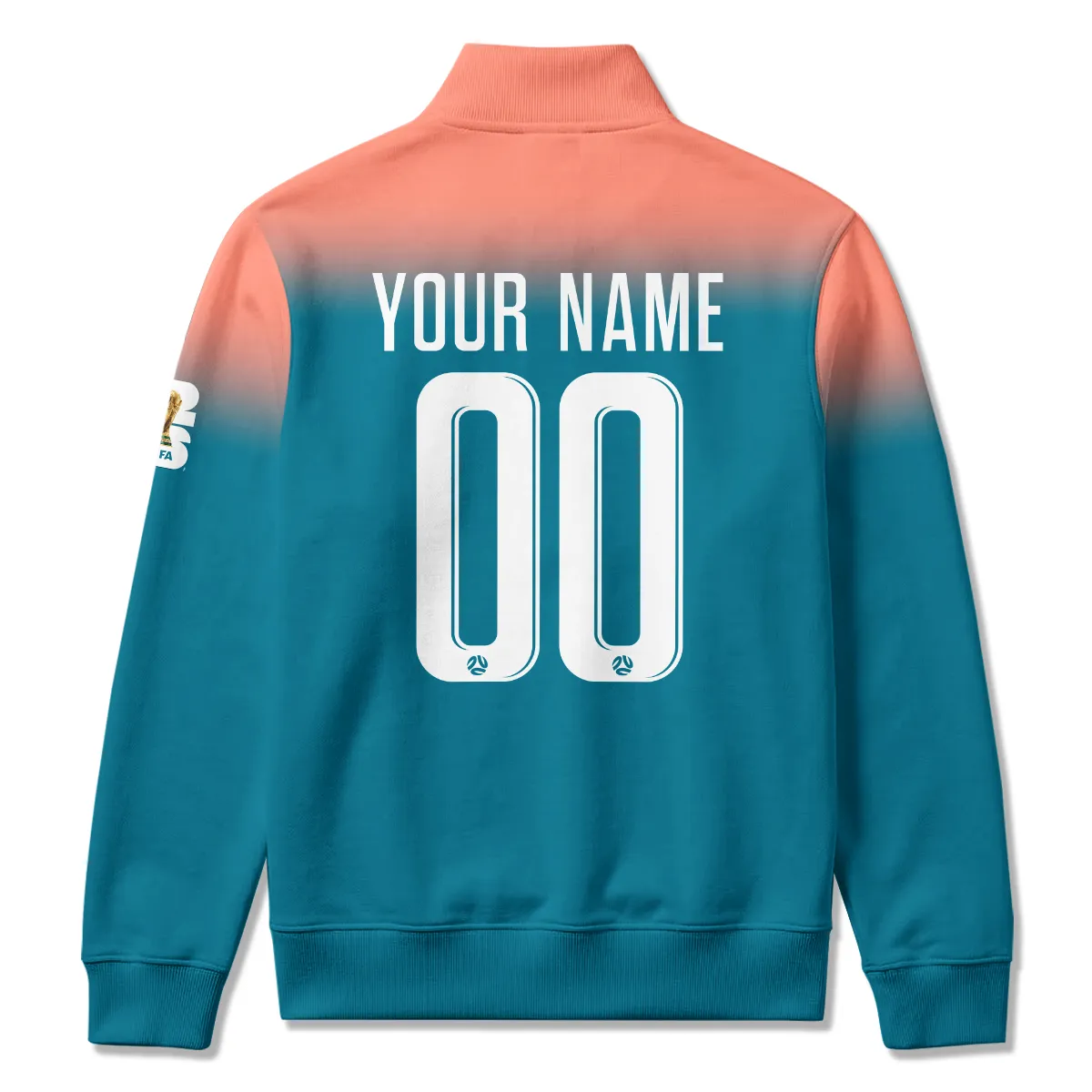 Australia Match Away 2026/27Jersey Quarter Zip Sweatshirt All Over Prints - Gift for Australia Fans QTAU030426A7-QTZ - Image 3