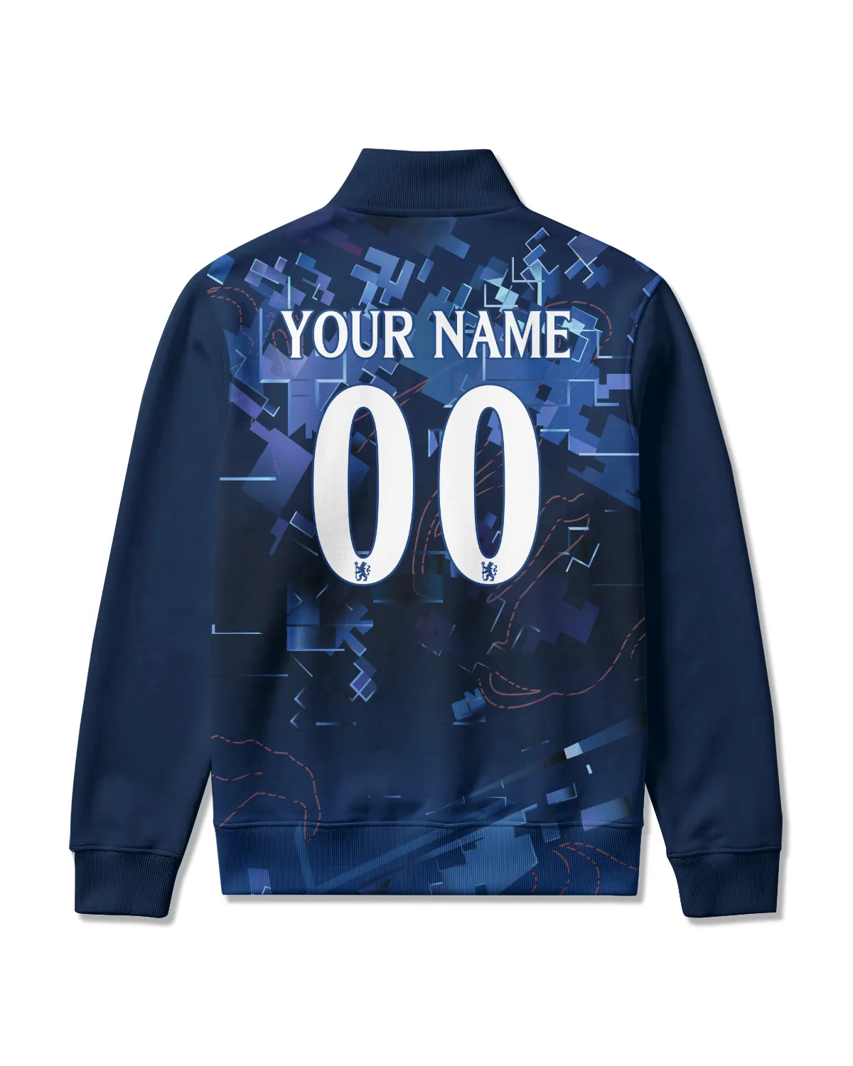 Chelsea Concept Kits Quarter Zip Sweatshirt All Over Prints - Gift for Chelsea Fans QTVA0104CHE05-QTZ - Image 3