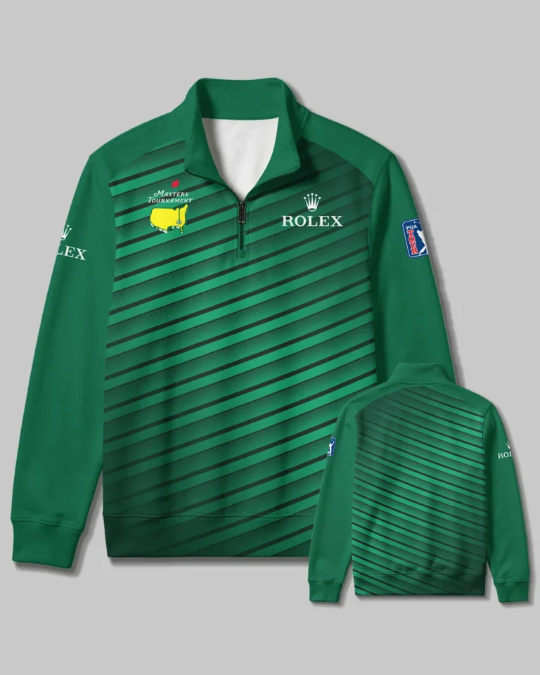 Rolex Masters Tournament Quarter Zip Sweatshirt All Over Prints - Gift for Golf Fans QTMT010426A1ROX-QTZ