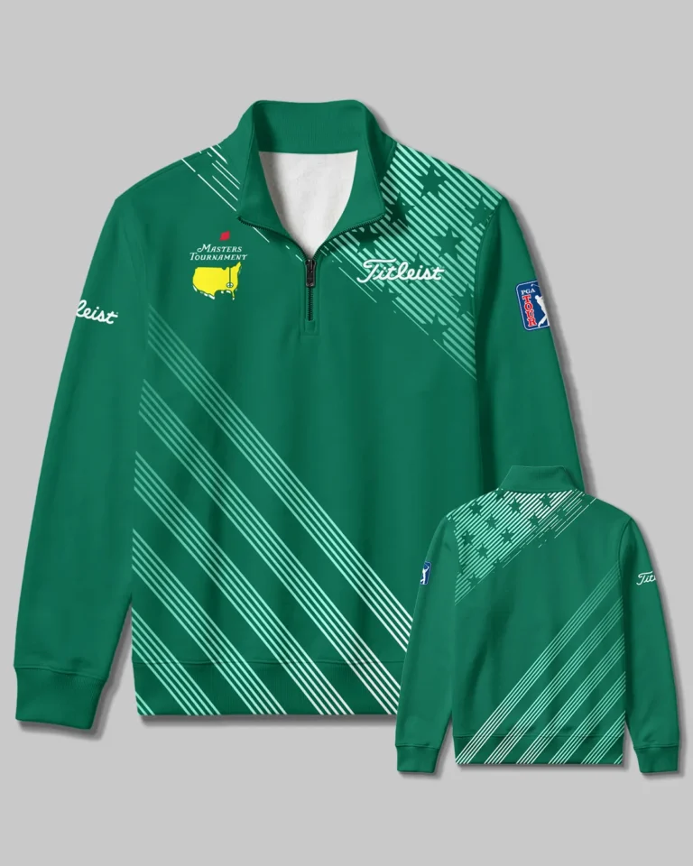 Masters Tournament Titleist Quarter Zip Sweatshirt All Over Prints - Gift for Golf Fans QTMT010426A2TL-QTZ