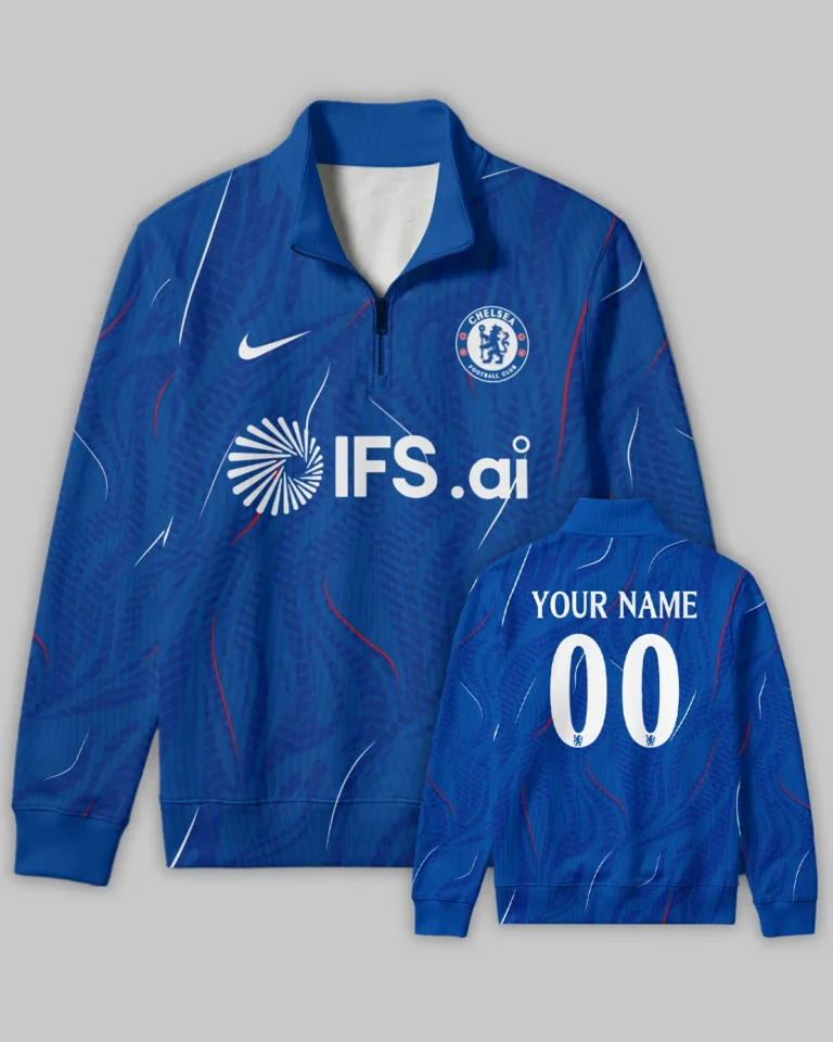 Chelsea Concept Kits Quarter Zip Sweatshirt All Over Prints - Gift for Chelsea Fans QTVA0104CHE04-QTZ
