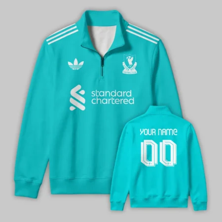 Liverpool Third Kit Quarter Zip Sweatshirt All Over Prints - Gift for Liverpool Fans QTVA0404LIV01-QTZ