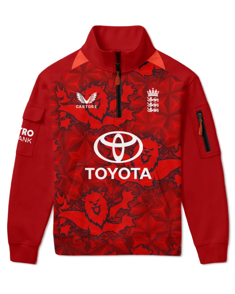 Cricket England 25/26 T20 Pro Sweatshirt Zipper All Over Prints - Gift for England Fans QTCK020426ENGA2-SHZ