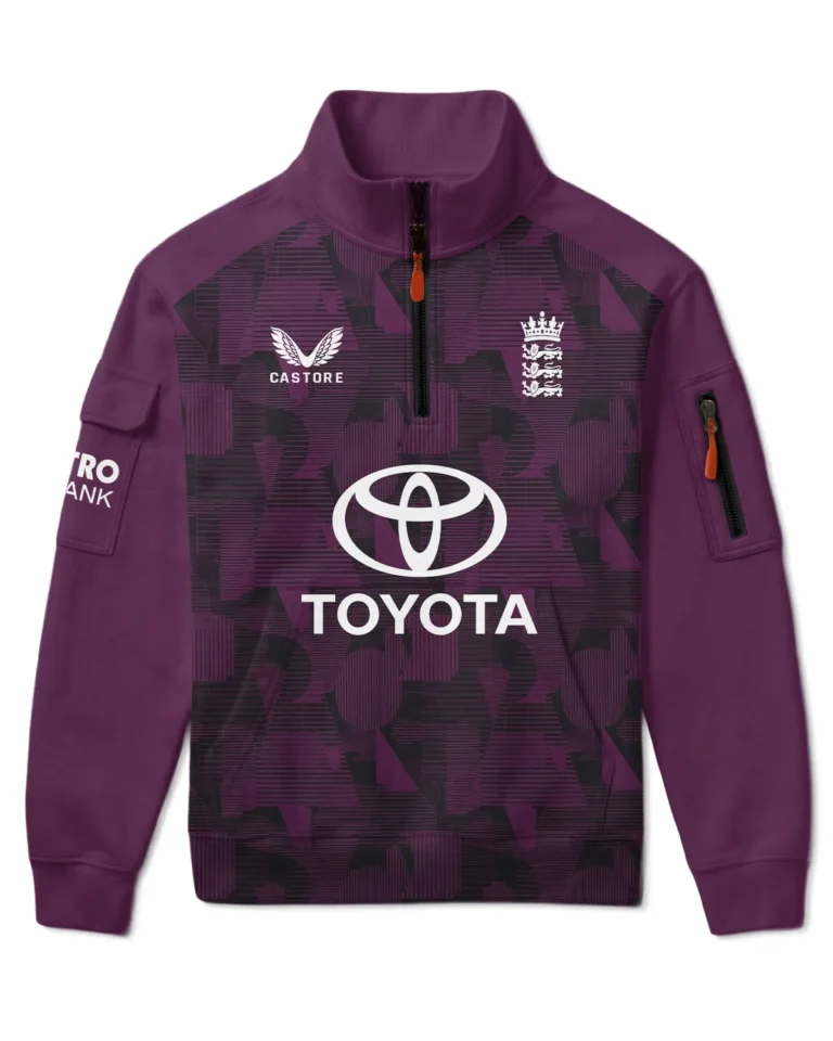 Cricket England 2026 Women's T20 World Cup Sweatshirt Zipper All Over Prints - Gift for England Fans QTCK020426ENGA5-SHZ