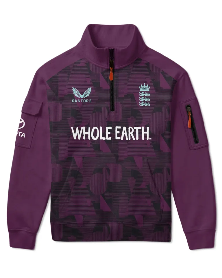 Cricket England 25/26 Pro Training Sweatshirt Zipper All Over Prints - Gift for England Fans QTCK020426ENGA6-SHZ