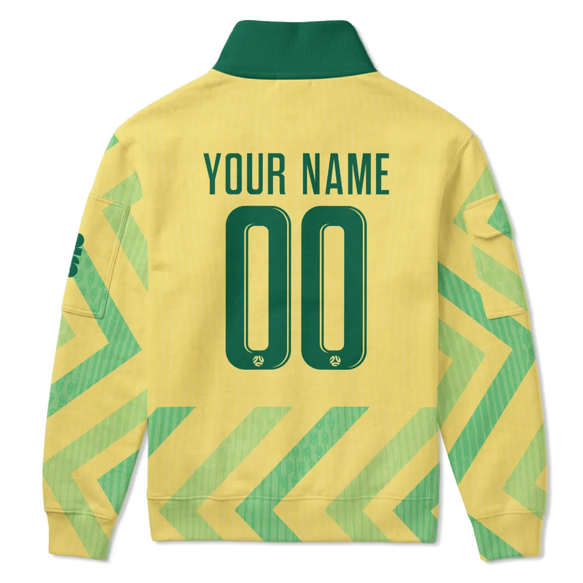 Australia Concept Jersey Sweatshirt Zipper All Over Prints - Gift for Australia Fans QTAU030426A2-SHZ - Image 3