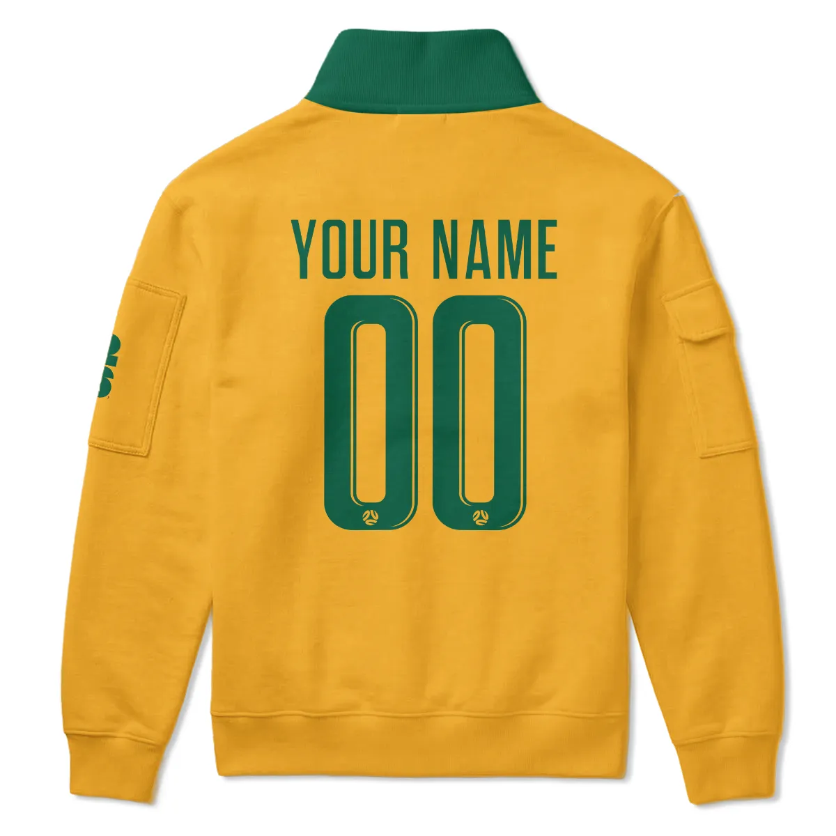 Australia Concept Jersey Sweatshirt Zipper All Over Prints - Gift for Australia Fans QTAU030426A5-SHZ - Image 3