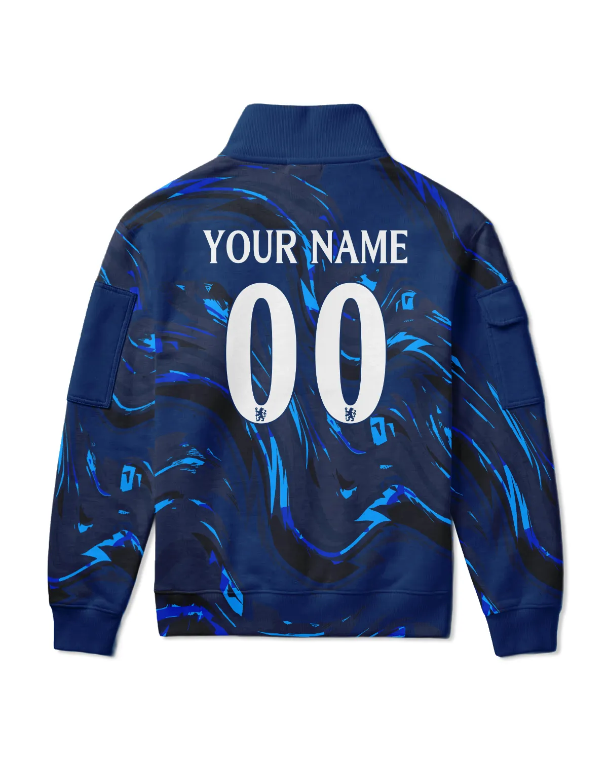 Chelsea Concept Kits Sweatshirt Zipper All Over Prints - Gift for Chelsea Fans QTVA0104CHE06-SHZ - Image 3