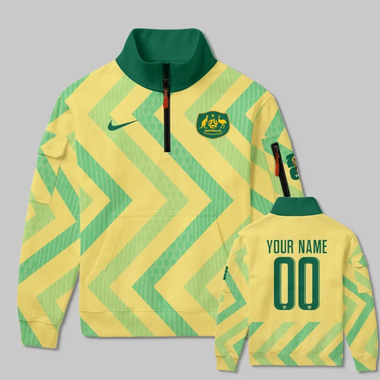 Australia Concept Jersey Sweatshirt Zipper All Over Prints - Gift for Australia Fans QTAU030426A2-SHZ