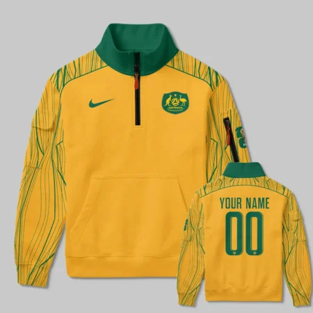Australia Concept Jersey Sweatshirt Zipper All Over Prints - Gift for Australia Fans QTAU030426A4-SHZ