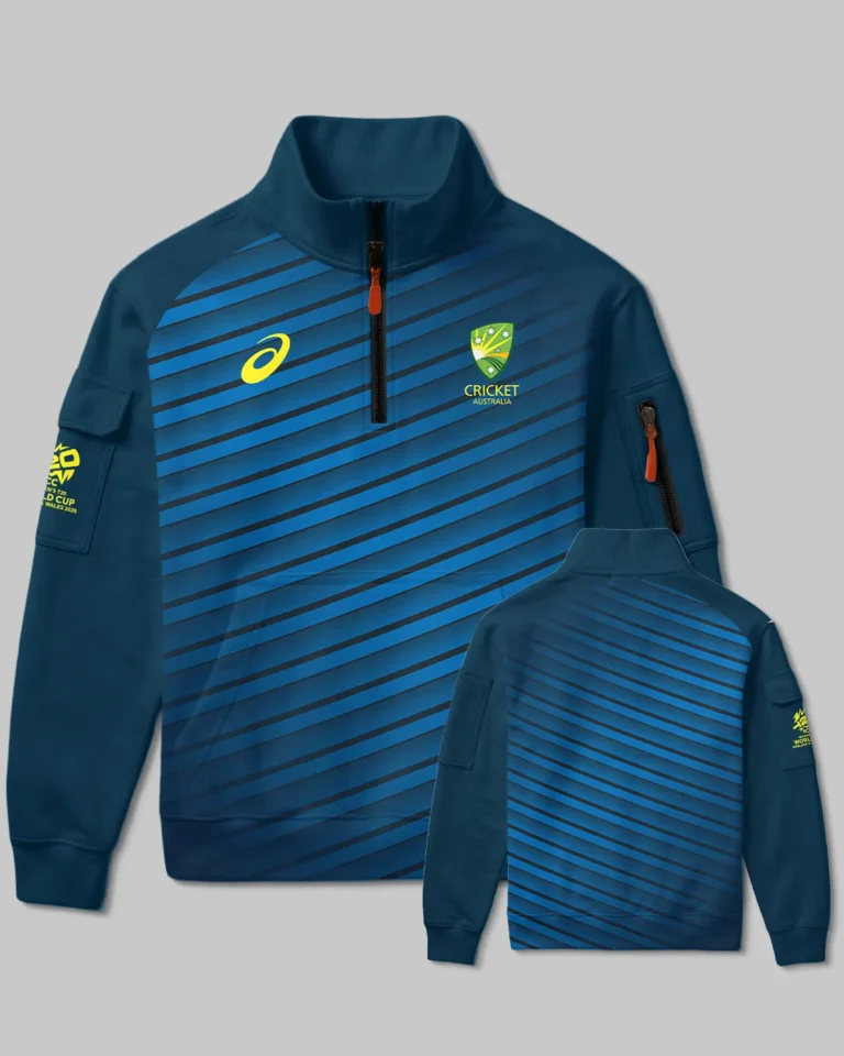 Cricket Australia 2026 Women's T20 World Cup Sweatshirt Zipper All Over Prints - Gift for Australia Fans QTCK010426A4-SHZ