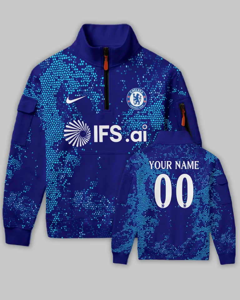 Chelsea Concept Kits Sweatshirt Zipper All Over Prints - Gift for Chelsea Fans QTVA0104CHE03-SHZ