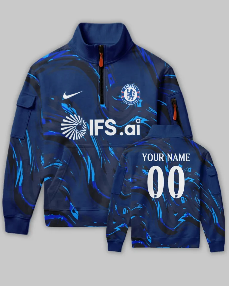 Chelsea Concept Kits Sweatshirt Zipper All Over Prints - Gift for Chelsea Fans QTVA0104CHE06-SHZ