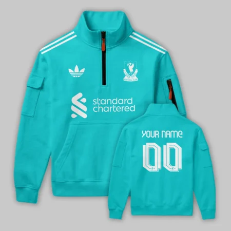 Liverpool Third Kit Sweatshirt Zipper All Over Prints - Gift for Liverpool Fans QTVA0404LIV01-SHZ