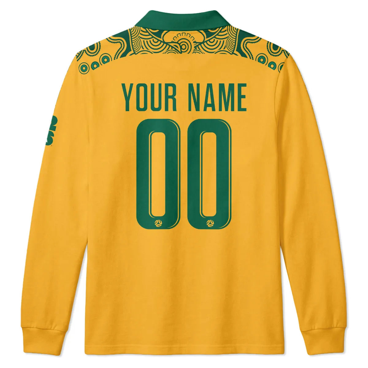 Australia Concept Jersey Long Polo All Over Prints - Gift for Australia Fans QTAU030426A3-LPL - Image 3