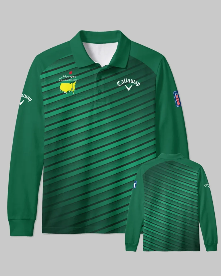 Callaway Masters Tournament Long Polo All Over Prints - Gift for Golf Fans QTMT010426A1CLW-LPL