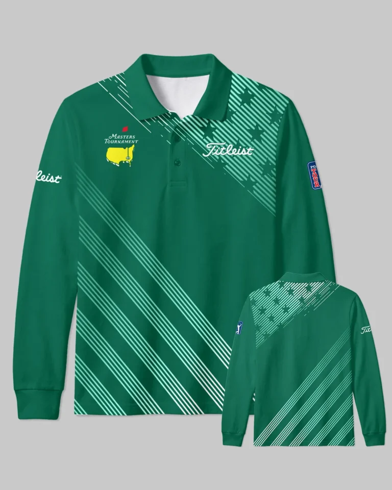 Masters Tournament Titleist Long Polo All Over Prints - Gift for Golf Fans QTMT010426A2TL-LPL